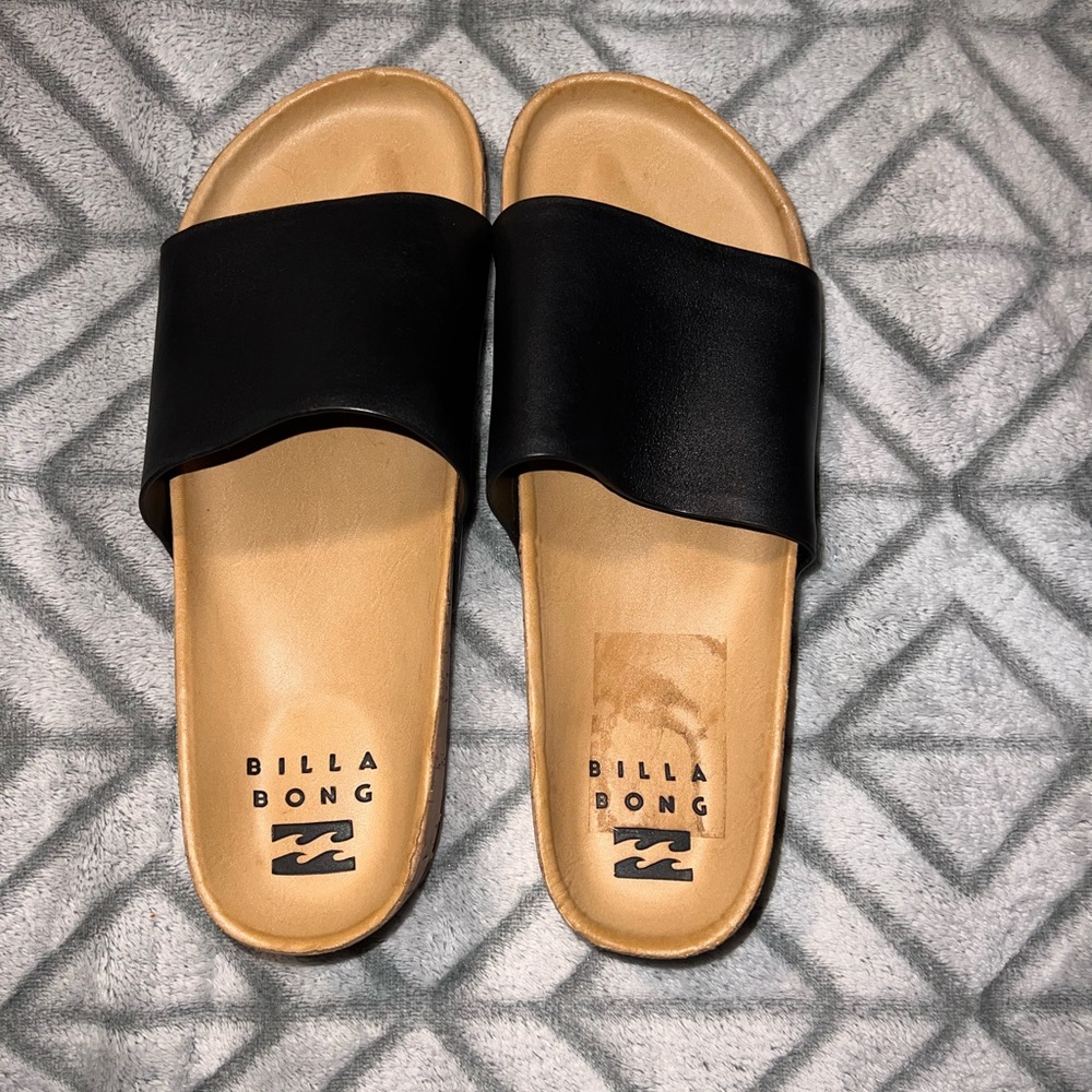 Black and Cork Billabong Sandels